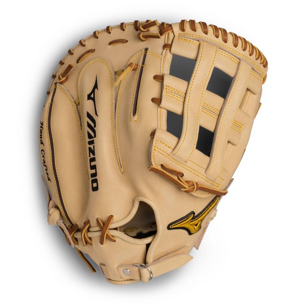 Catchers Mitt Mizuno Baseball Pro First Base 13" - Homem - Marrom - BLROQ5392